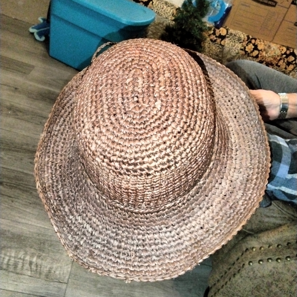Scala Rustic Brown Woven Hat